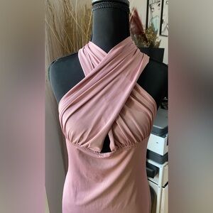 Elegant Pink Transforming Dress